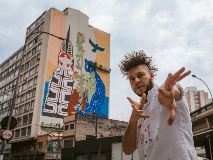 Um Incr Vel Mural Urbano Que Tamb M Filtra O Ar Da Capital Paulista